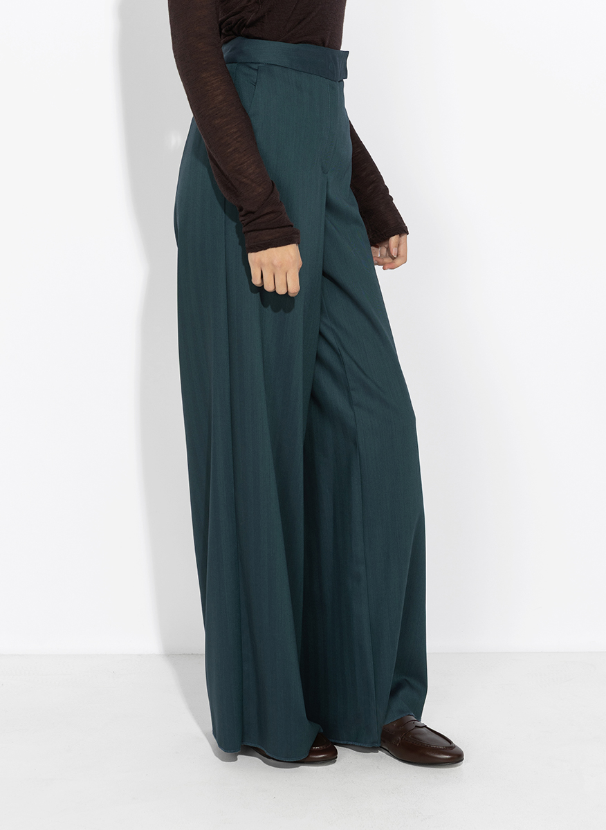 Marella Mllmaggio striped trousers