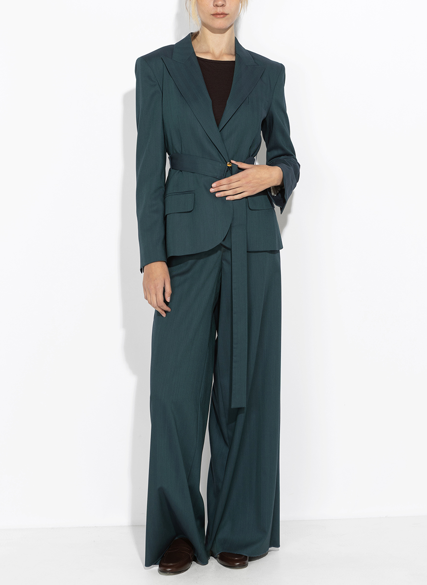 Marella Mllmaggio striped trousers