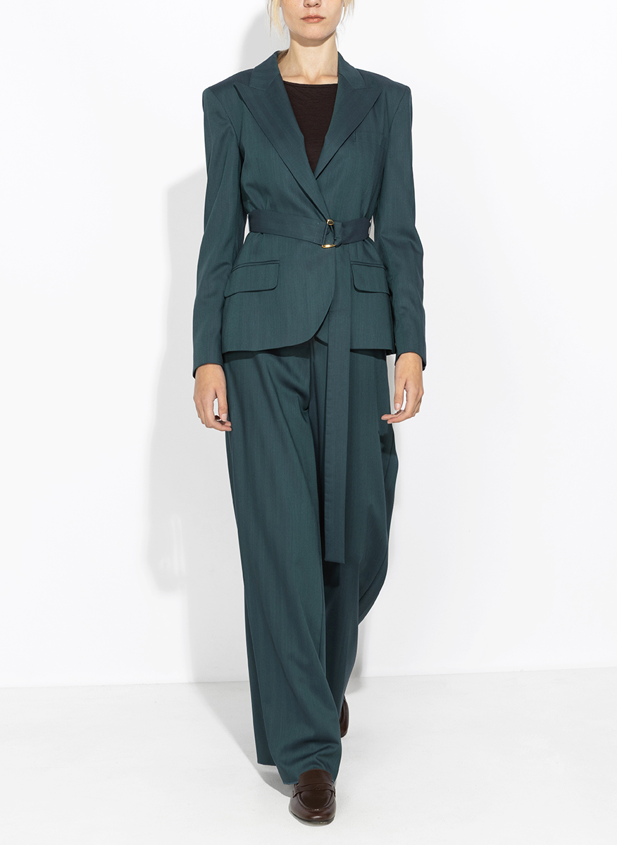 Marella Mllmaggio striped trousers