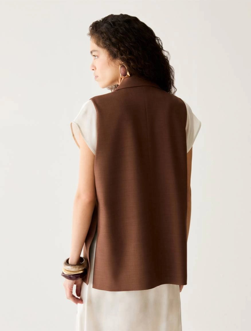 PennyBlack Pbpfiesta loose cut vest