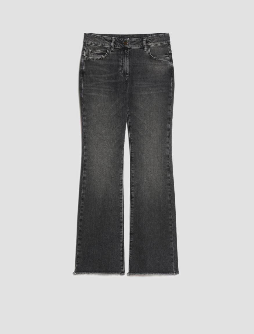 Pennyblack Pbbminiflare denim with fringes