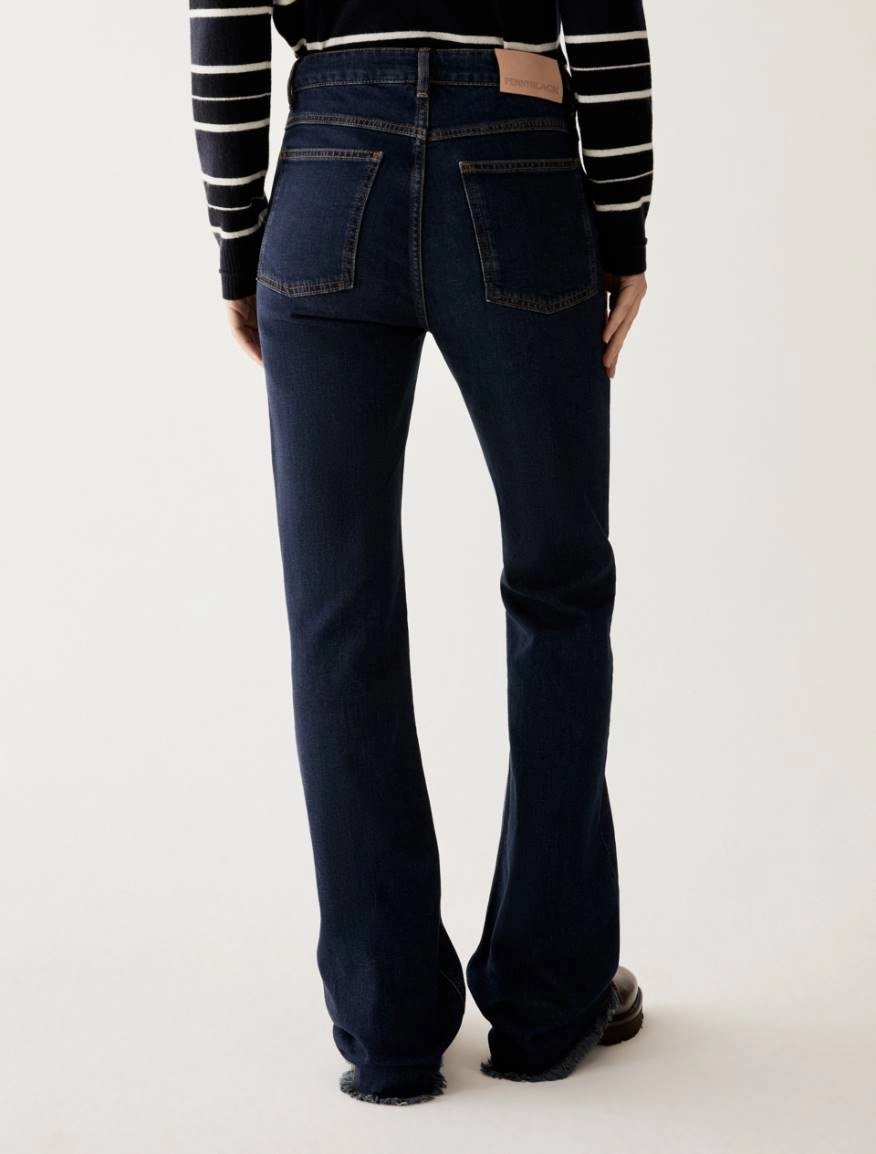Pennyblack Pbbbootcut denim with fringes