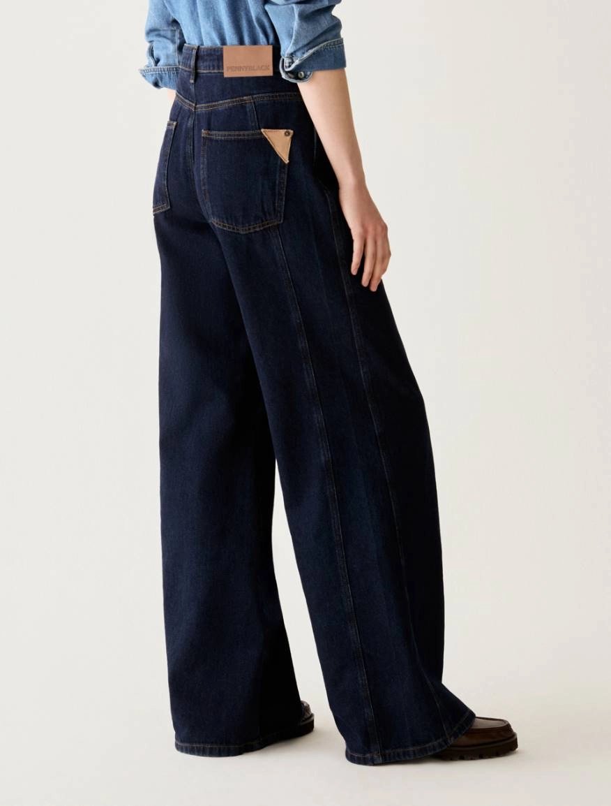 Pennyblack Pbbwideleg denim with contrasting detail