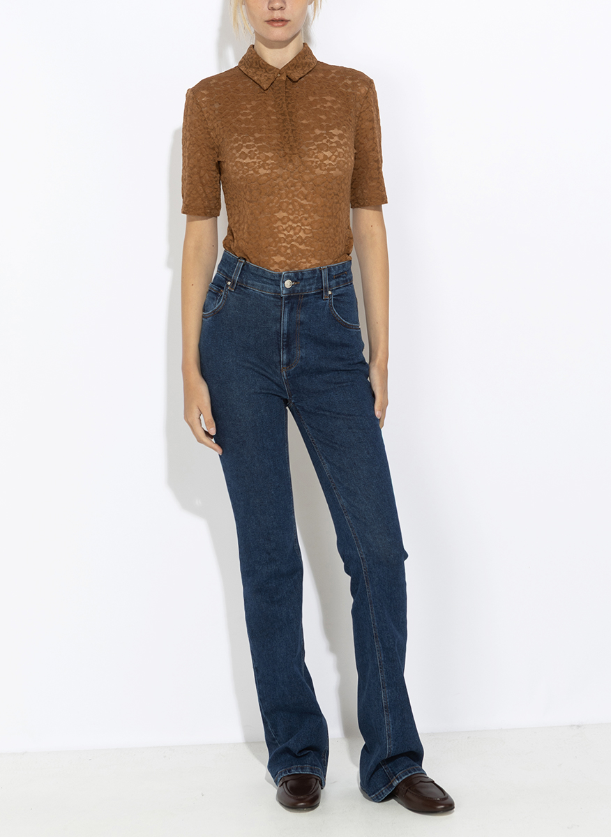 Полошърт от дантела Marella Mlscrisma