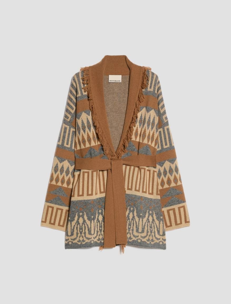 Жилетка с вълна 'Boho-inspired' PennyBlack Pbbarmonioso