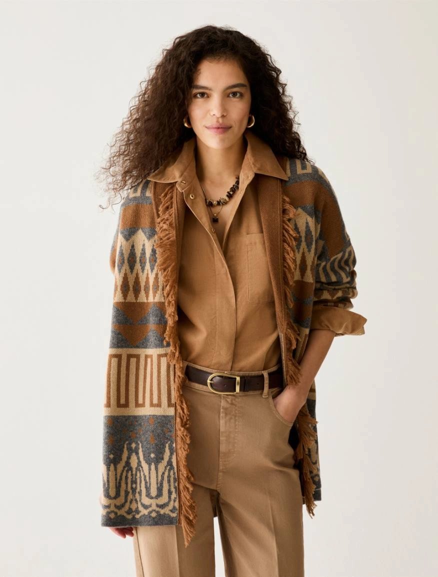 Жилетка с вълна 'Boho-inspired' PennyBlack Pbbarmonioso