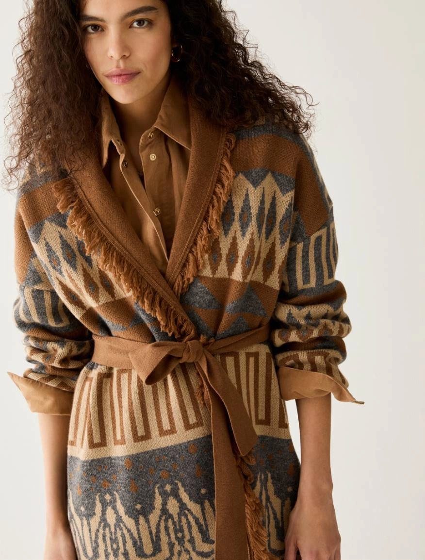 Жилетка с вълна 'Boho-inspired' PennyBlack Pbbarmonioso