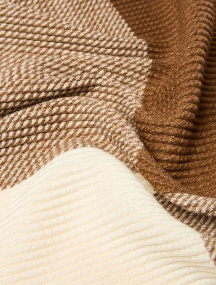 Pennyblack Pbaaabetone knitted stole