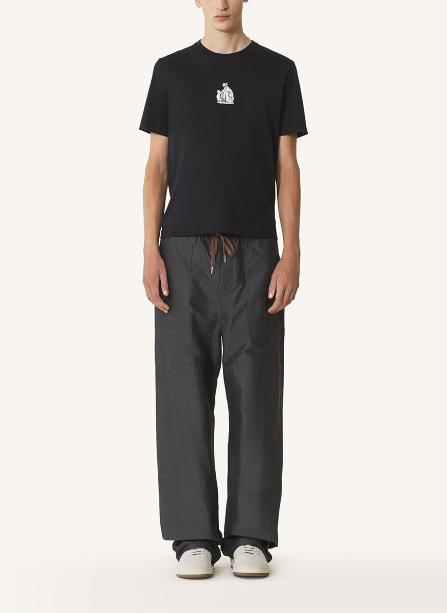Тишърт с принт Lanvin