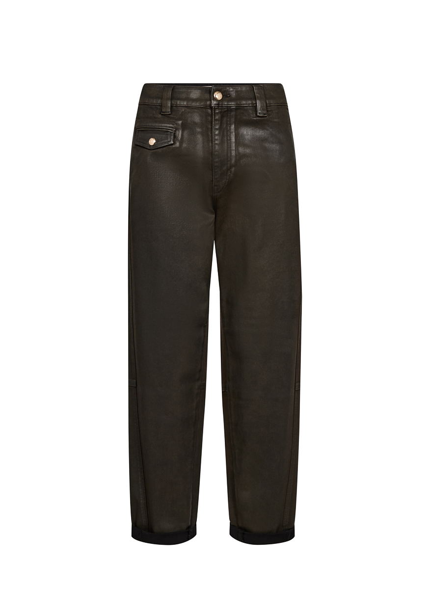 Mos Mosh Aymen 'Leather look' trousers