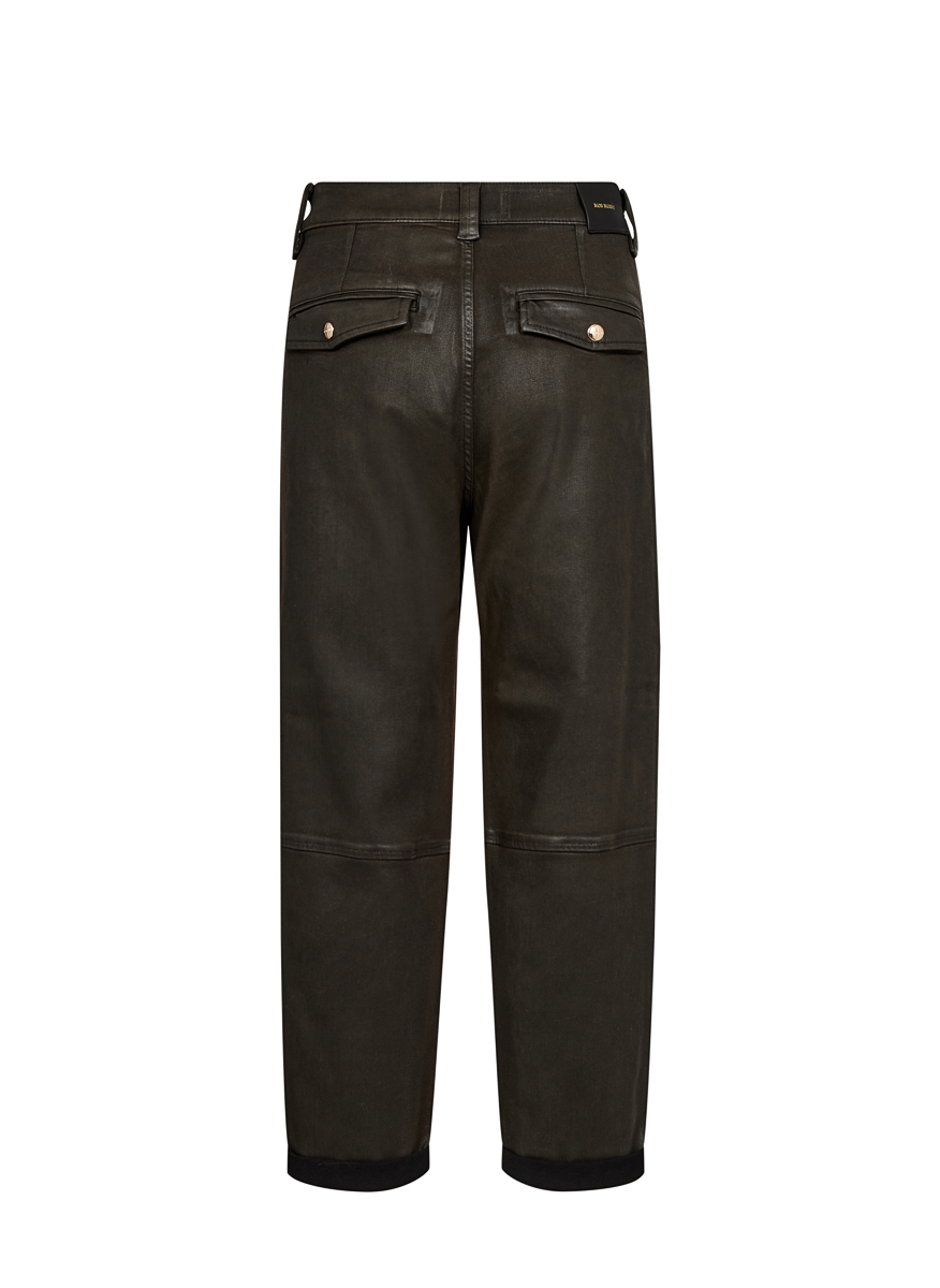 Mos Mosh Aymen 'Leather look' trousers
