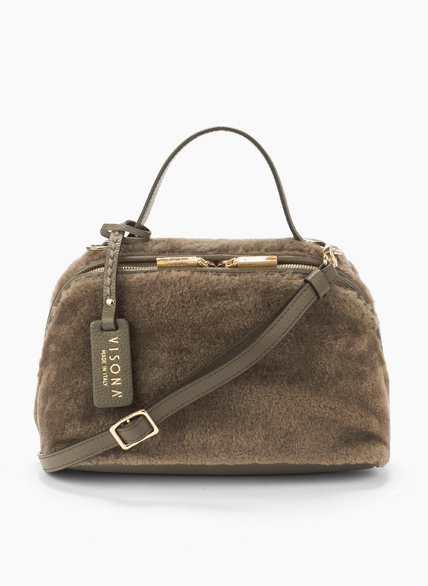 Чанта 'Fun fur' Visona Courmayeur