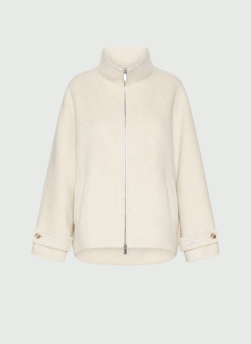 Късо палто от вълна 'Cocoon fit' Marella Monochrome Mllprisma