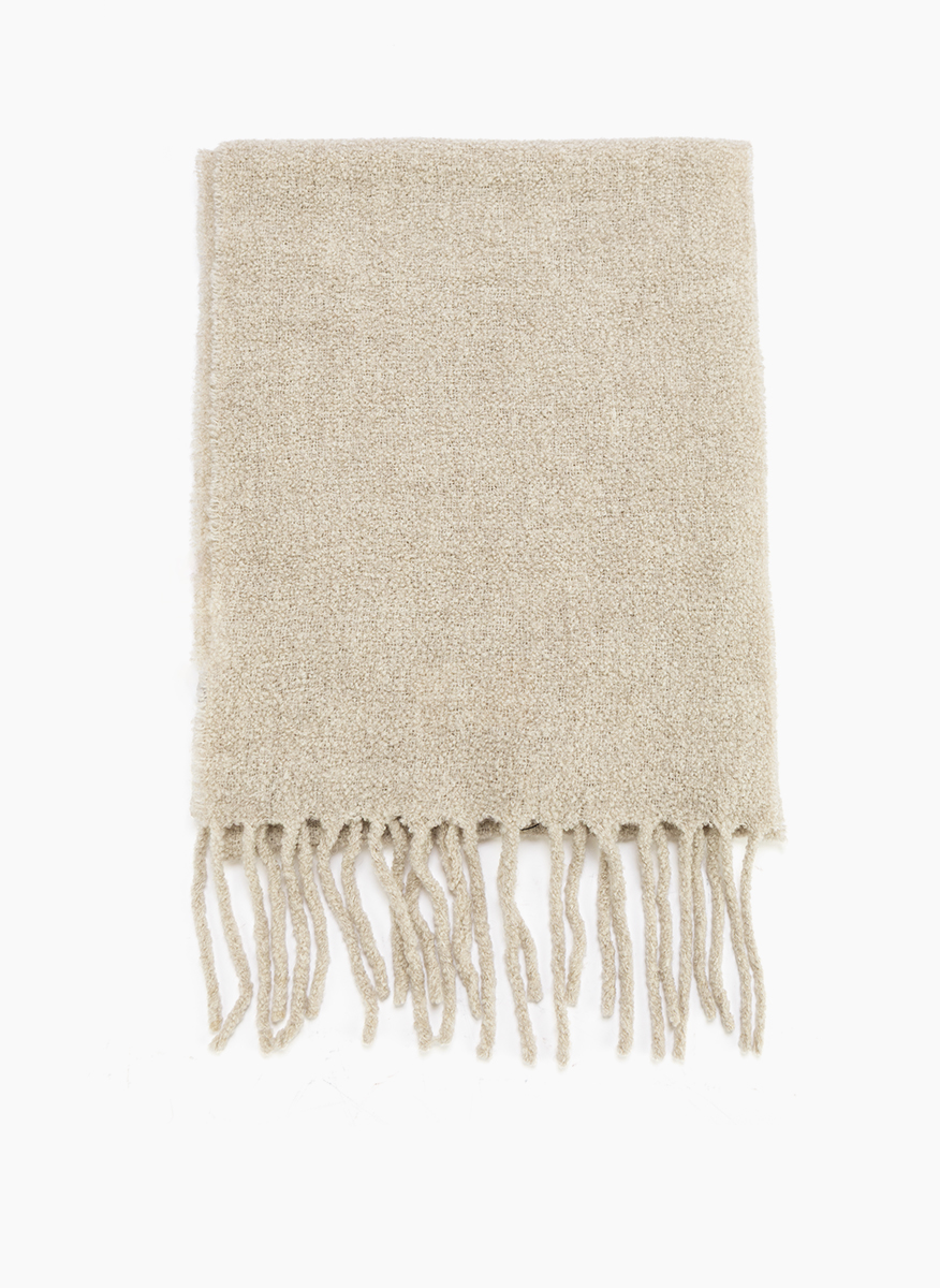 Marella Monochrome Mlllacuna alpaca and wool scarf