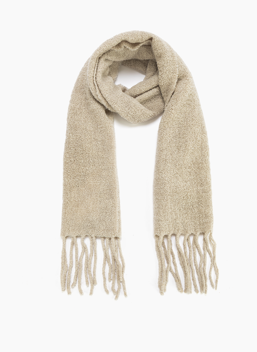 Marella Monochrome Mlllacuna alpaca and wool scarf