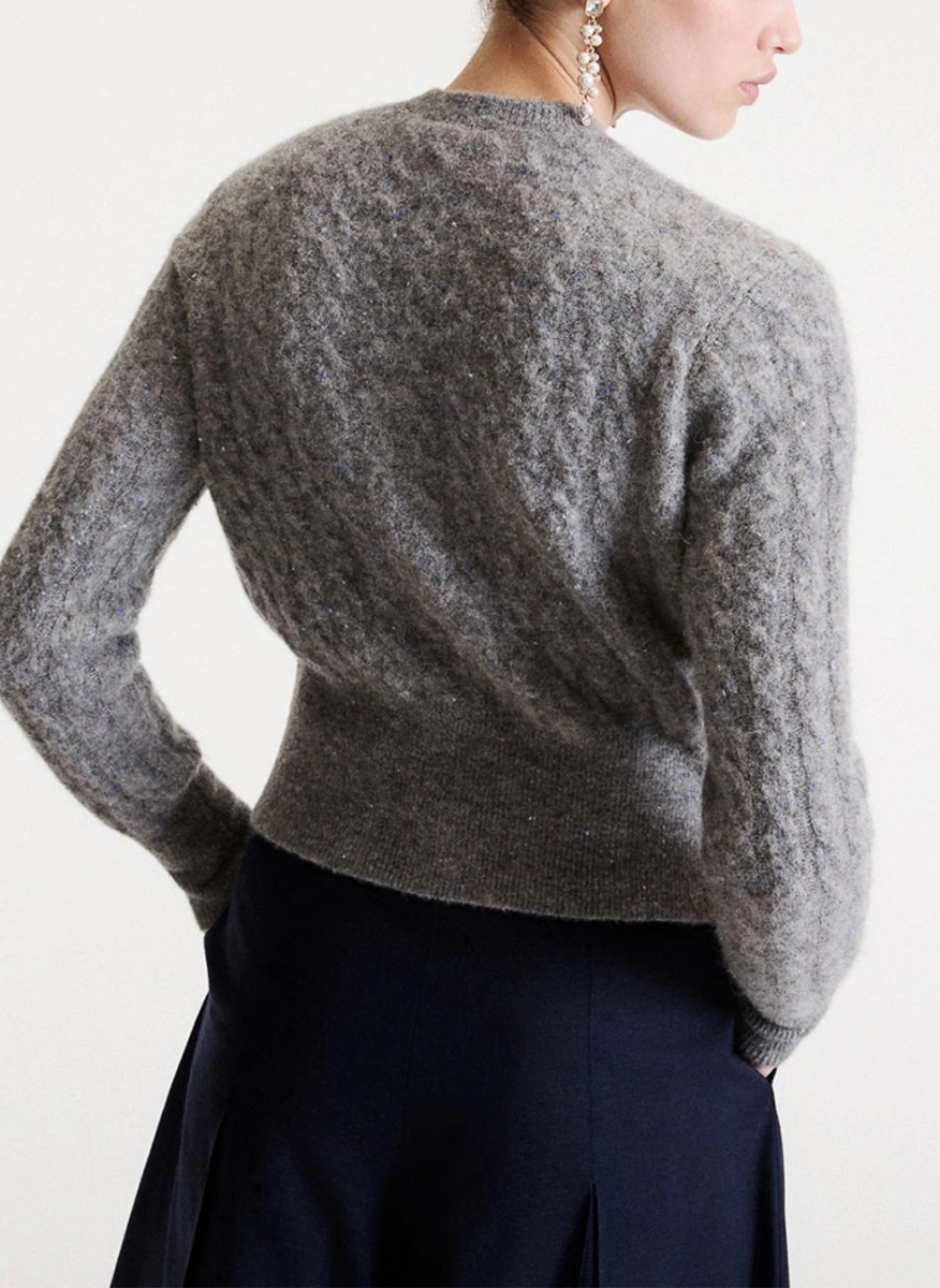 Жилетка с алпака 'Cable knit' Marella Mllcerta