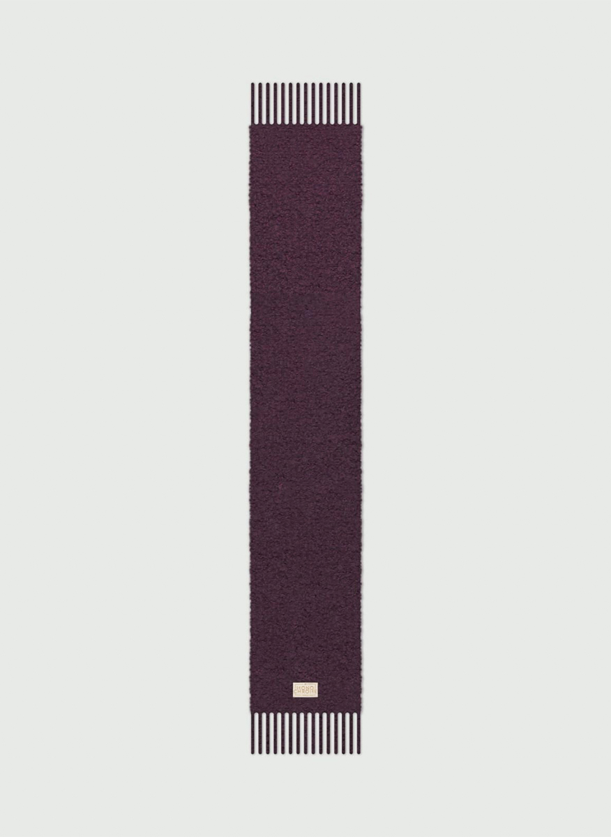 Marella Monochrome Mlllacuna alpaca and wool scarf