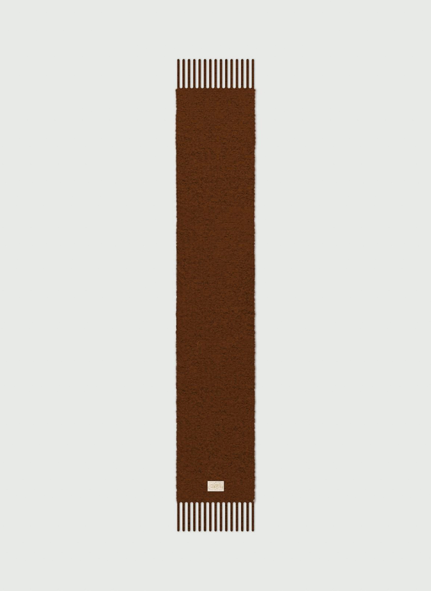 Marella Monochrome Mlllacuna alpaca and wool scarf