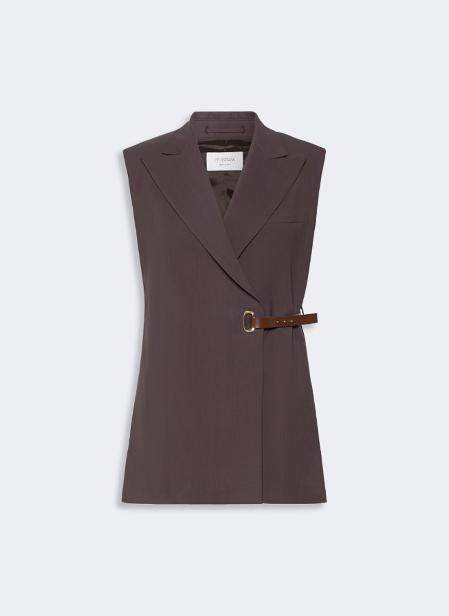 Елек с асиметричен дизайн Sportmax Spxgettone