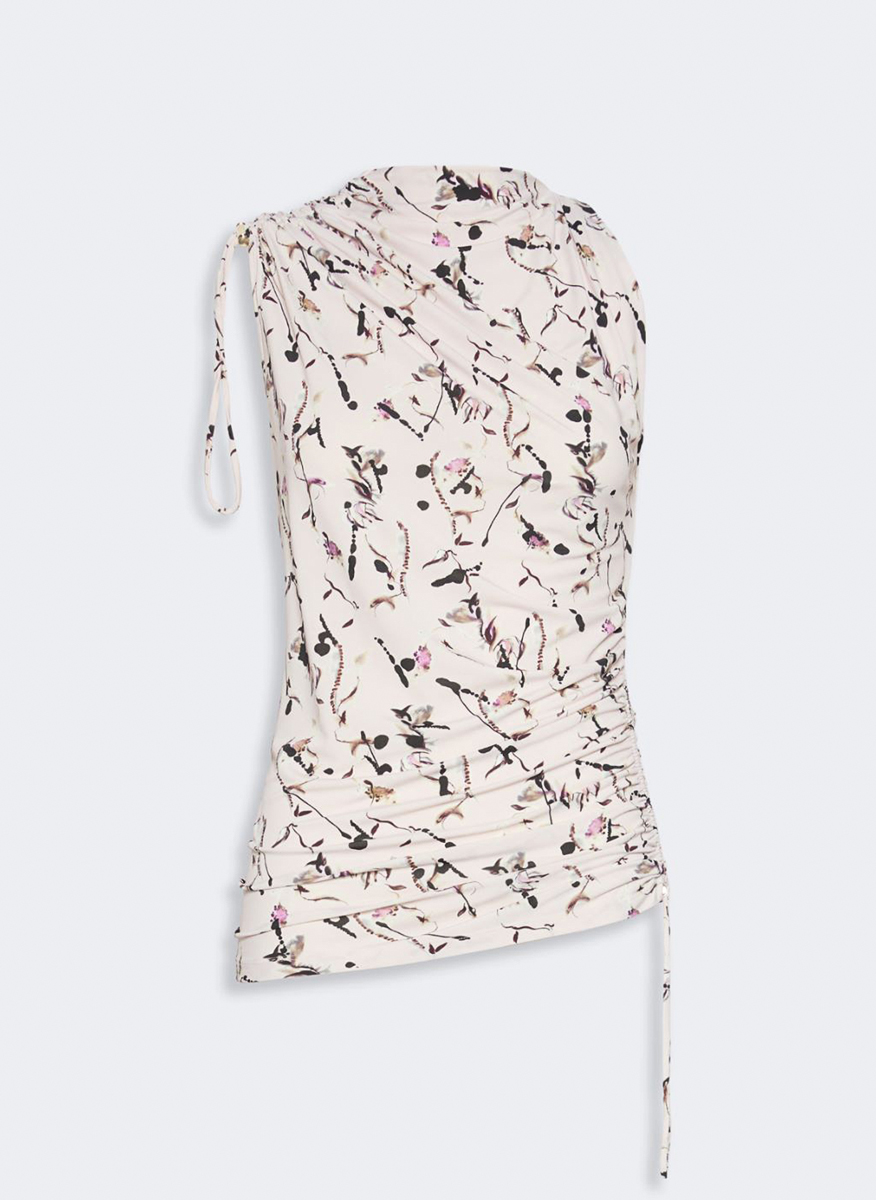 Топ с асиметричен дизайн Sportmax Spxdischi