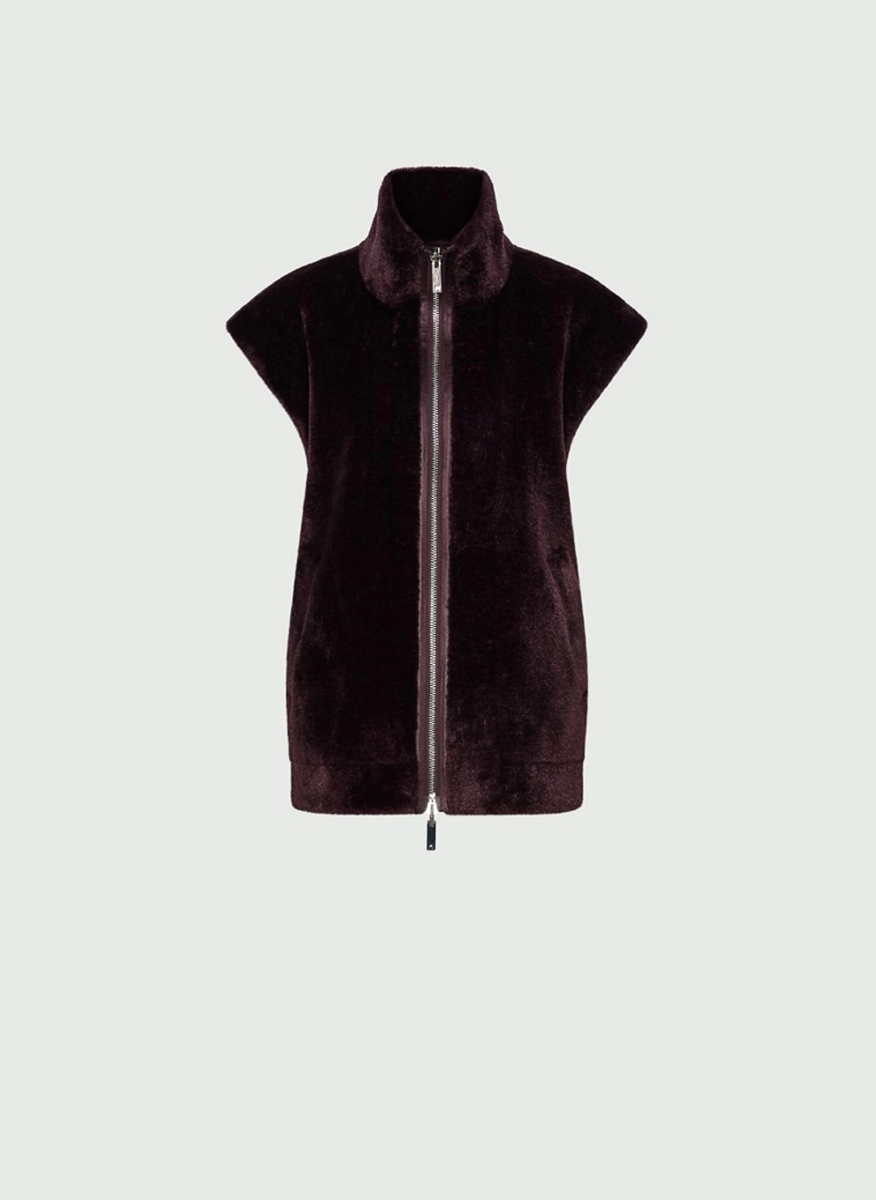 Елек от еко косъм 'Cocoon fit' Marella Monochrome Mllgiurato