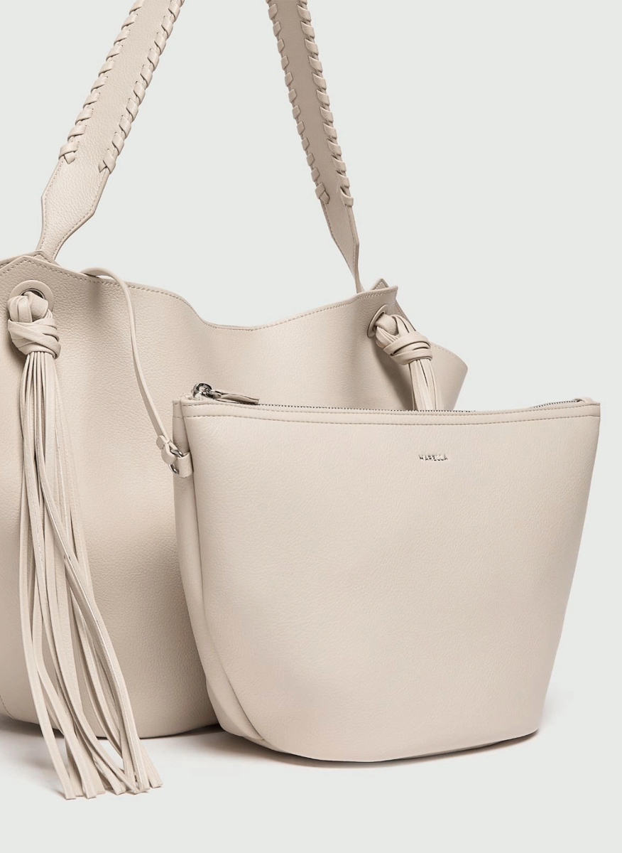 Marella Mllperle bag with tassels