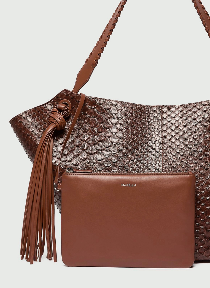 Marella Mllbastia bag with tassels