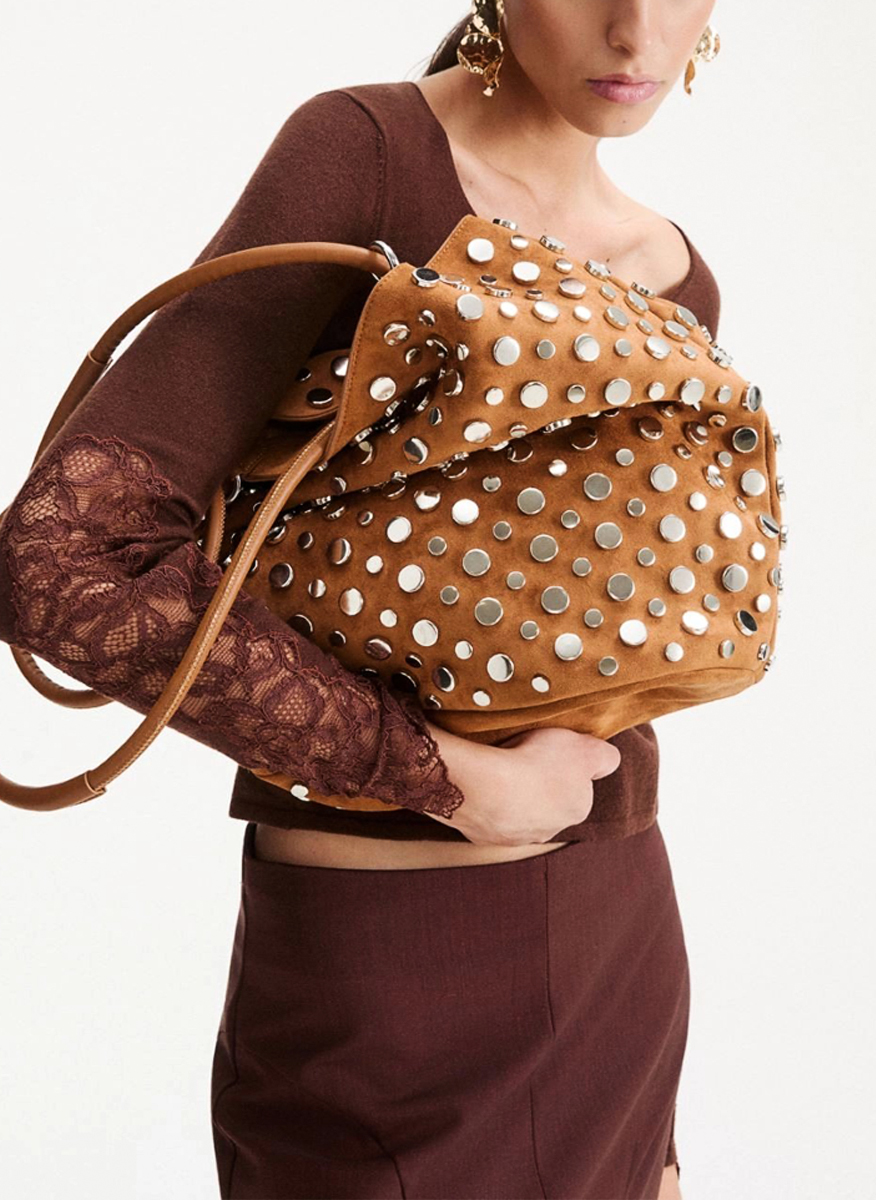 Marella Mllsabato bucket bag with studs