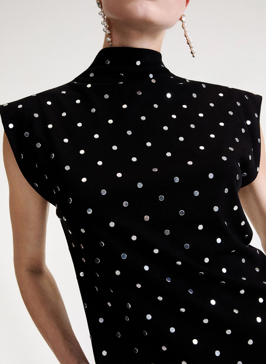 Marella Mllfuxia top with studs