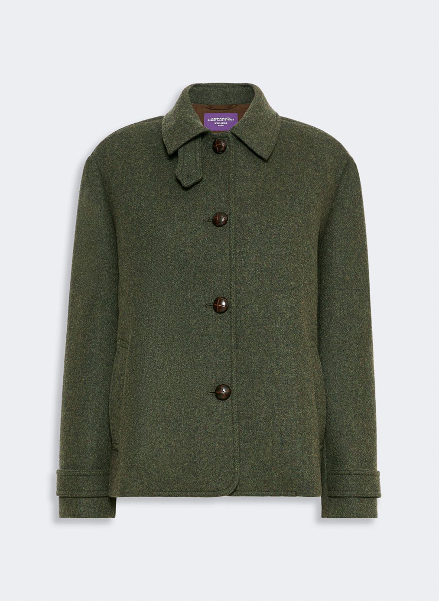Късо палто от вълна Weekend Max Mara Wksdiorama