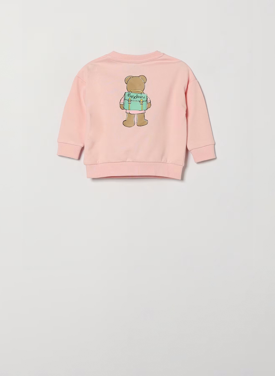 Moschino Kids Sweatshirt with `Teddy` print
