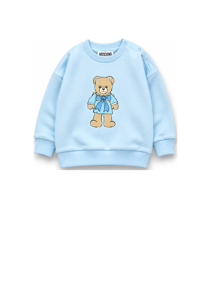 Moschino Kids Sweatshirt with `Teddy` print