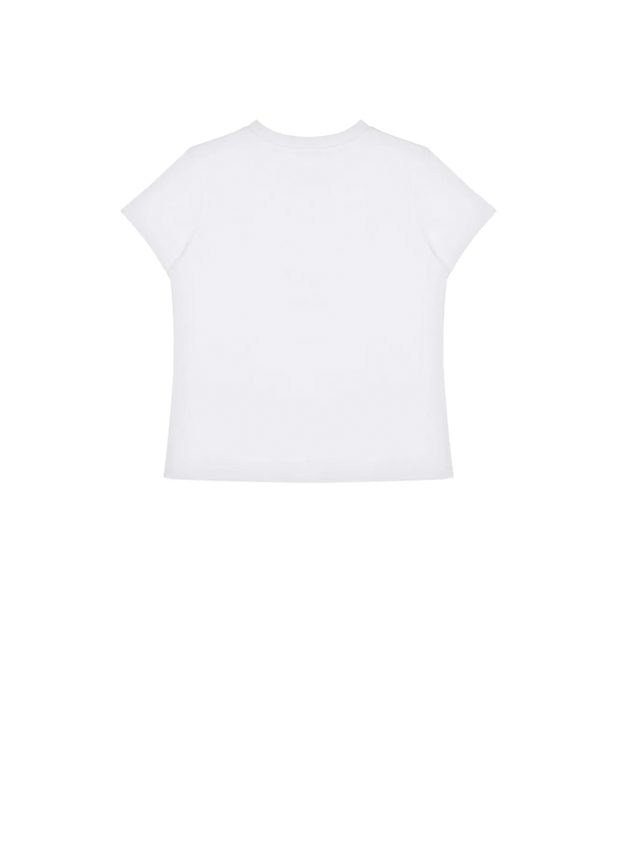 Тишърт с 'goose' принт Moschino Kids
