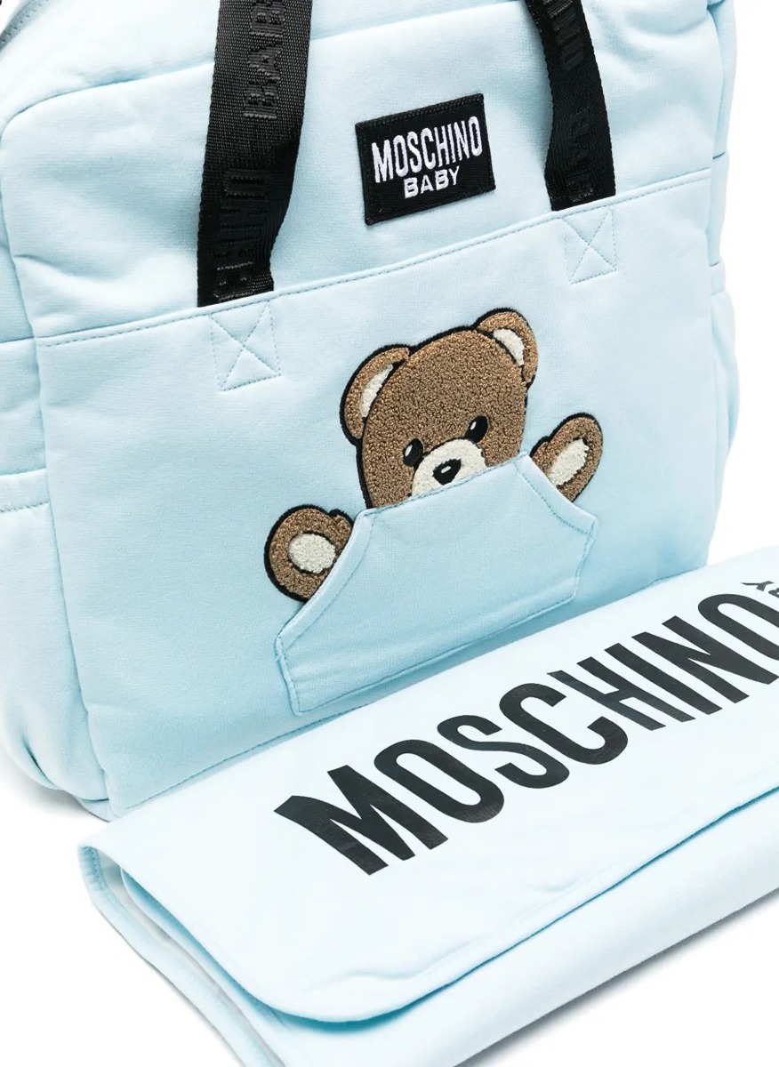 Moschino Kids Teddy Bear changing bag 
