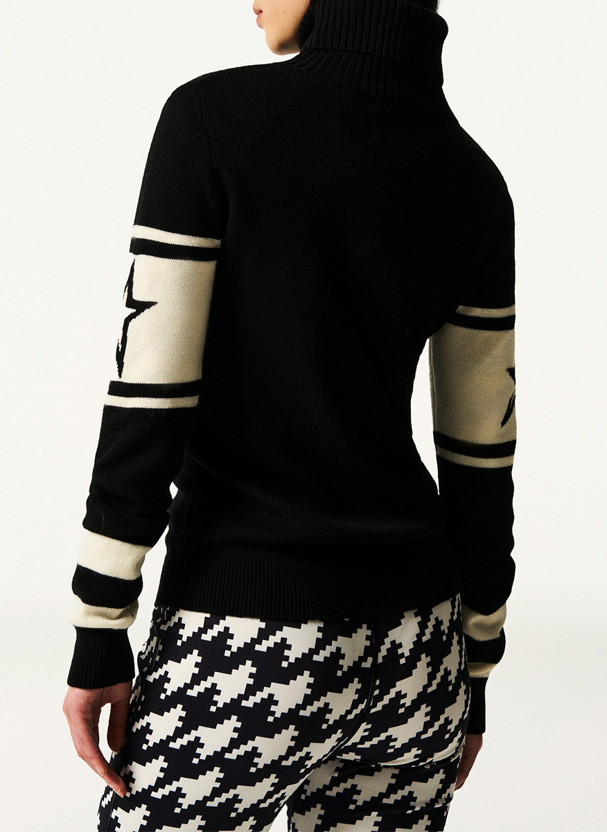 Perfect Moment 'Schild' print wool sweater