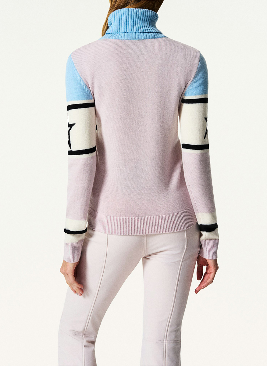 Perfect Moment 'Après Schild' print wool sweater