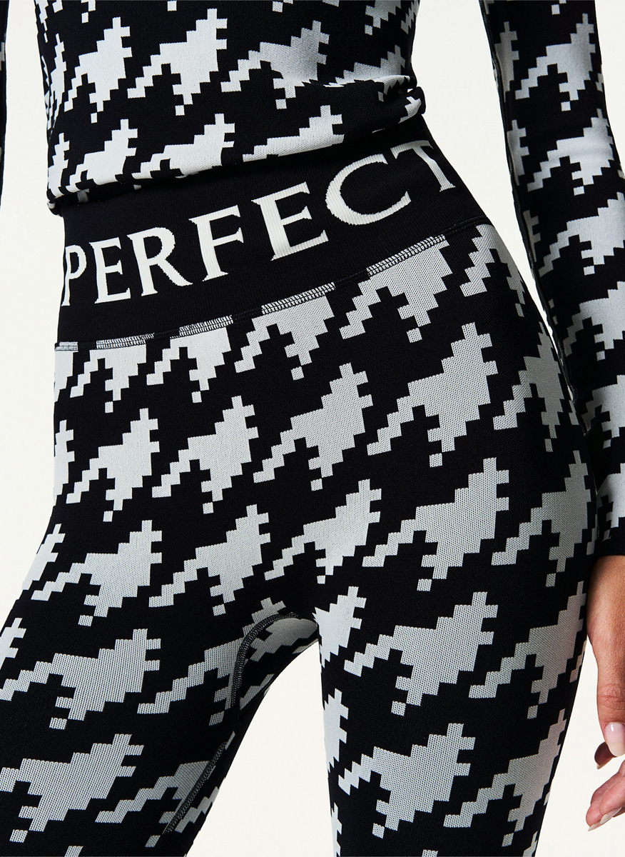 Perfect Moment jacquard leggings