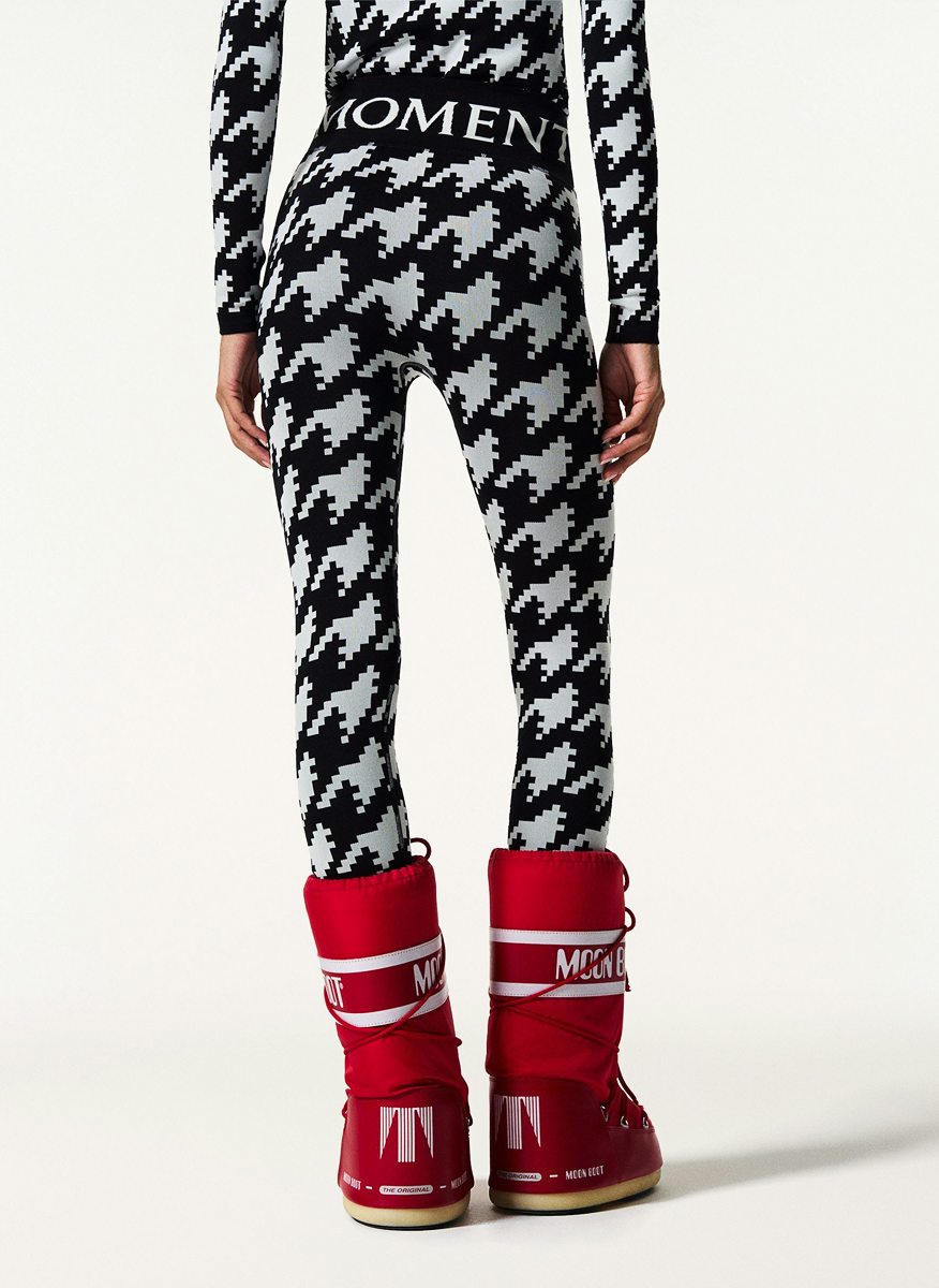 Perfect Moment jacquard leggings