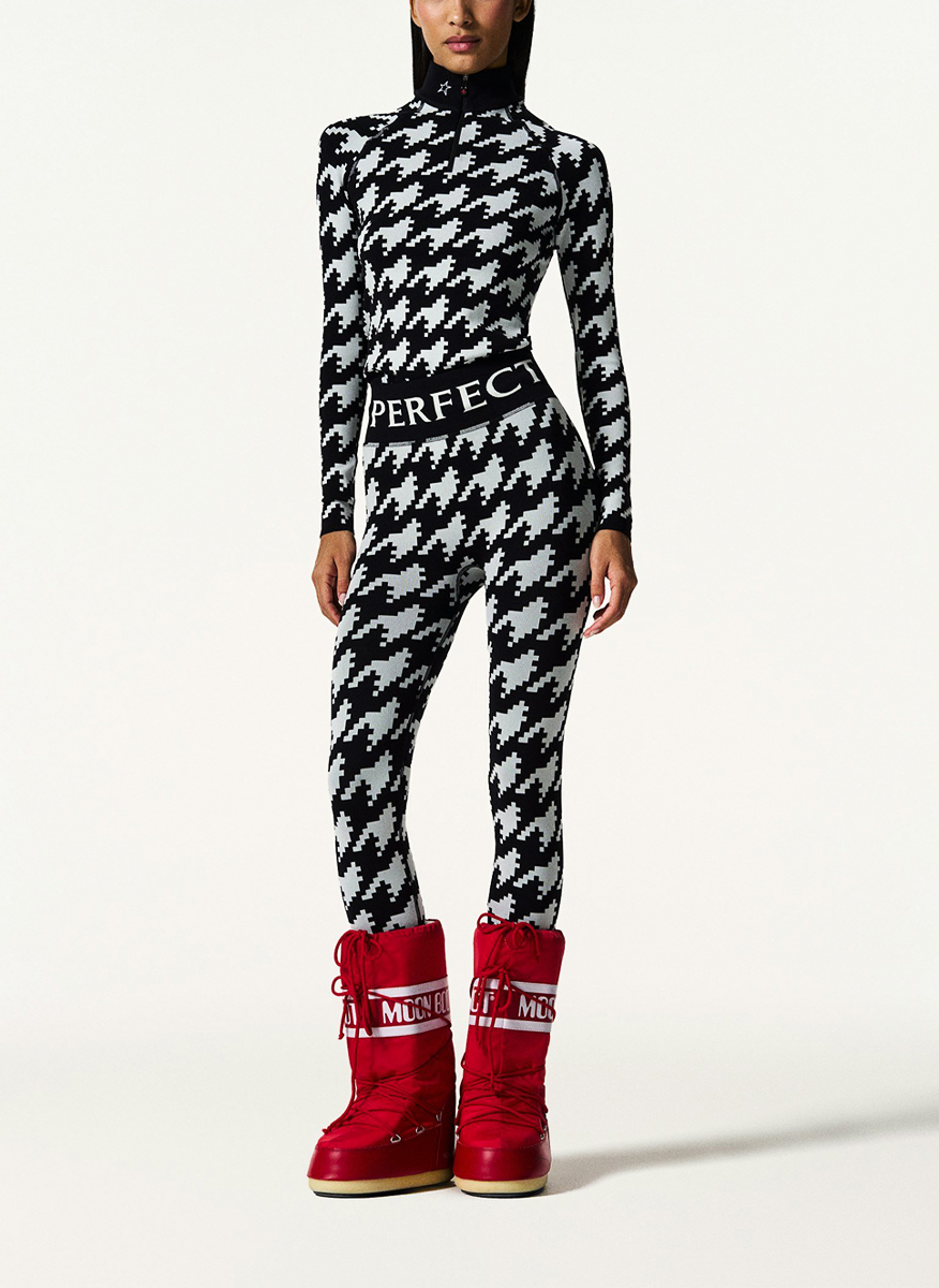 Perfect Moment jacquard leggings