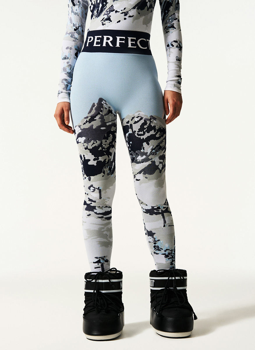 Perfect Moment jacquard leggings