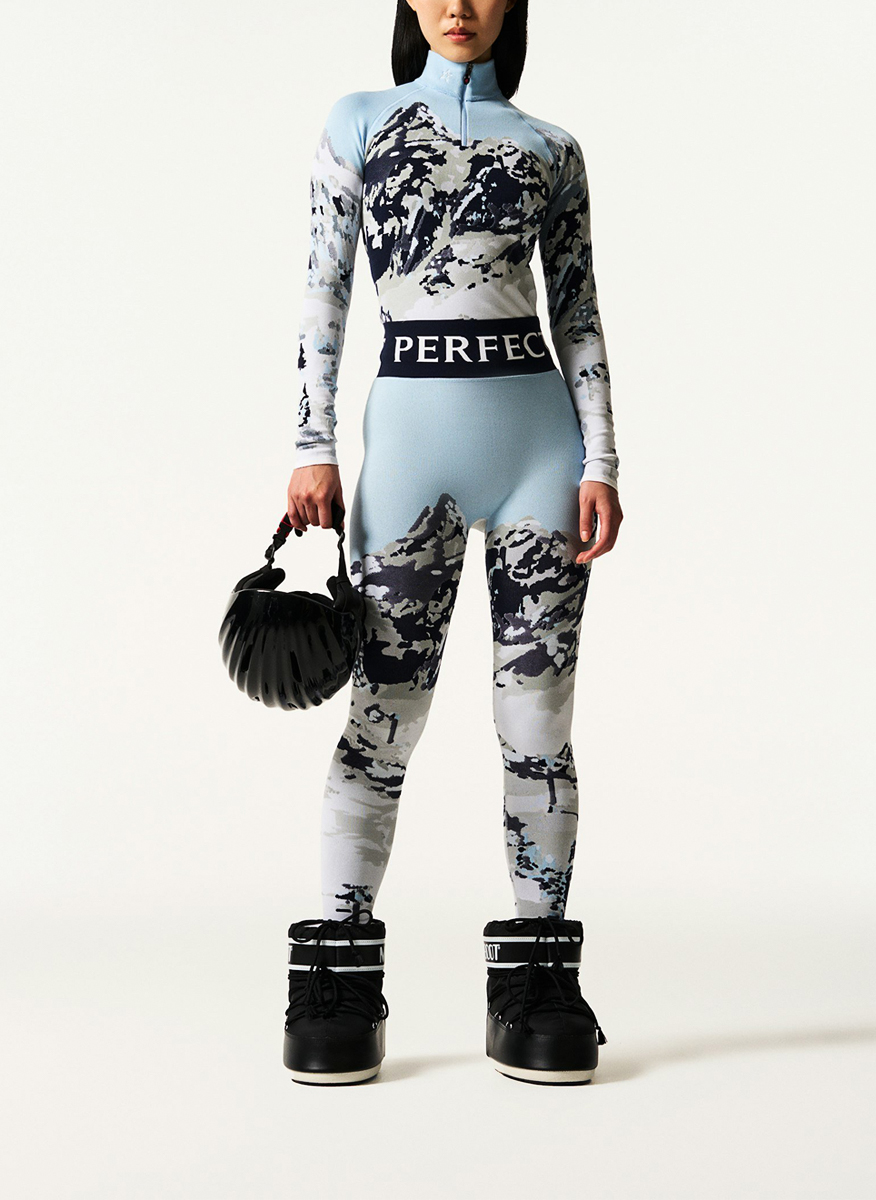 Perfect Moment jacquard leggings