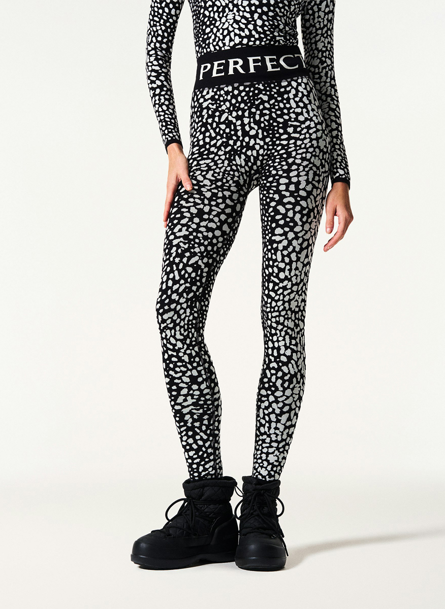 Perfect Moment jacquard leggings