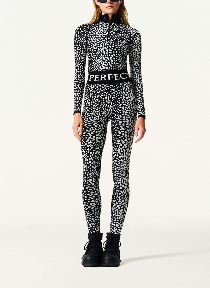 Perfect Moment jacquard leggings