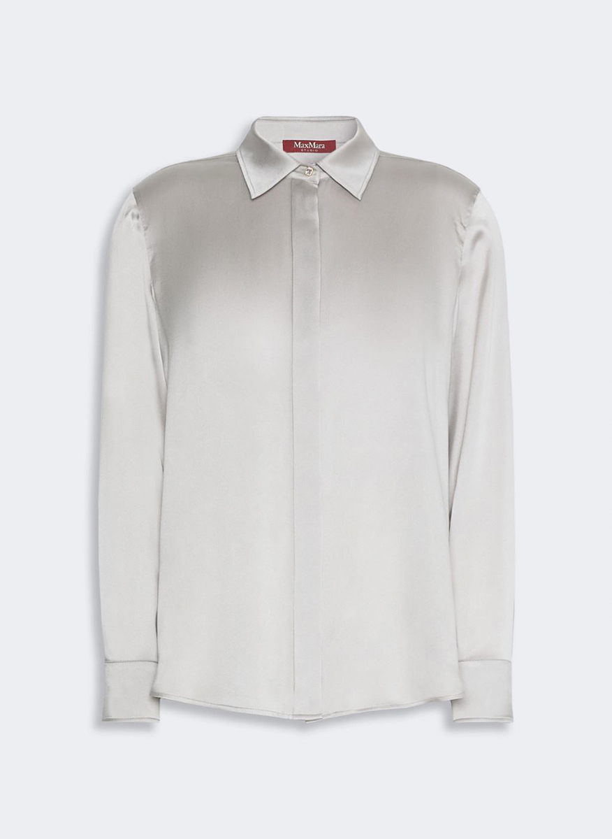 Max Mara Studio Mstxero silk shirt