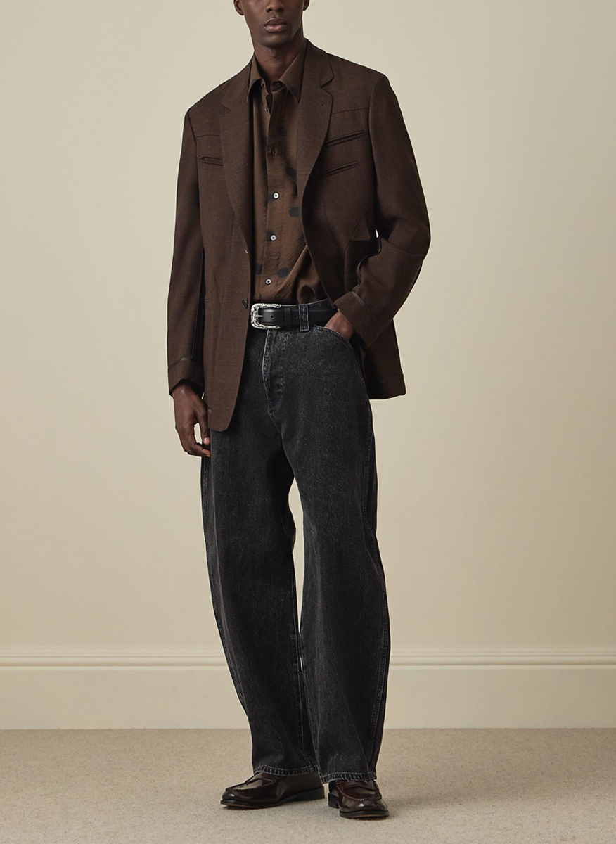 Риза с принт 'Shadow Polka' Paul Smith