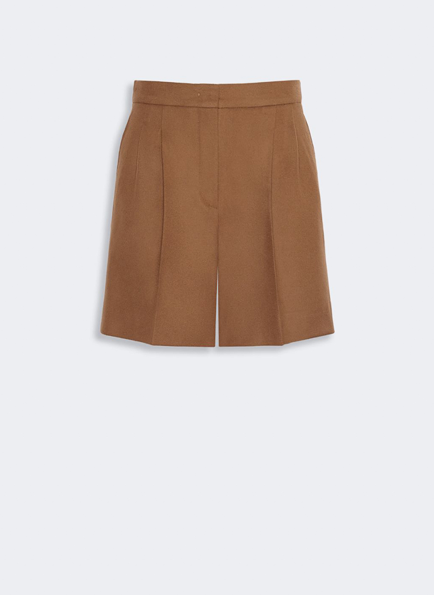 Max Mara Studio Mstragazza wool shorts