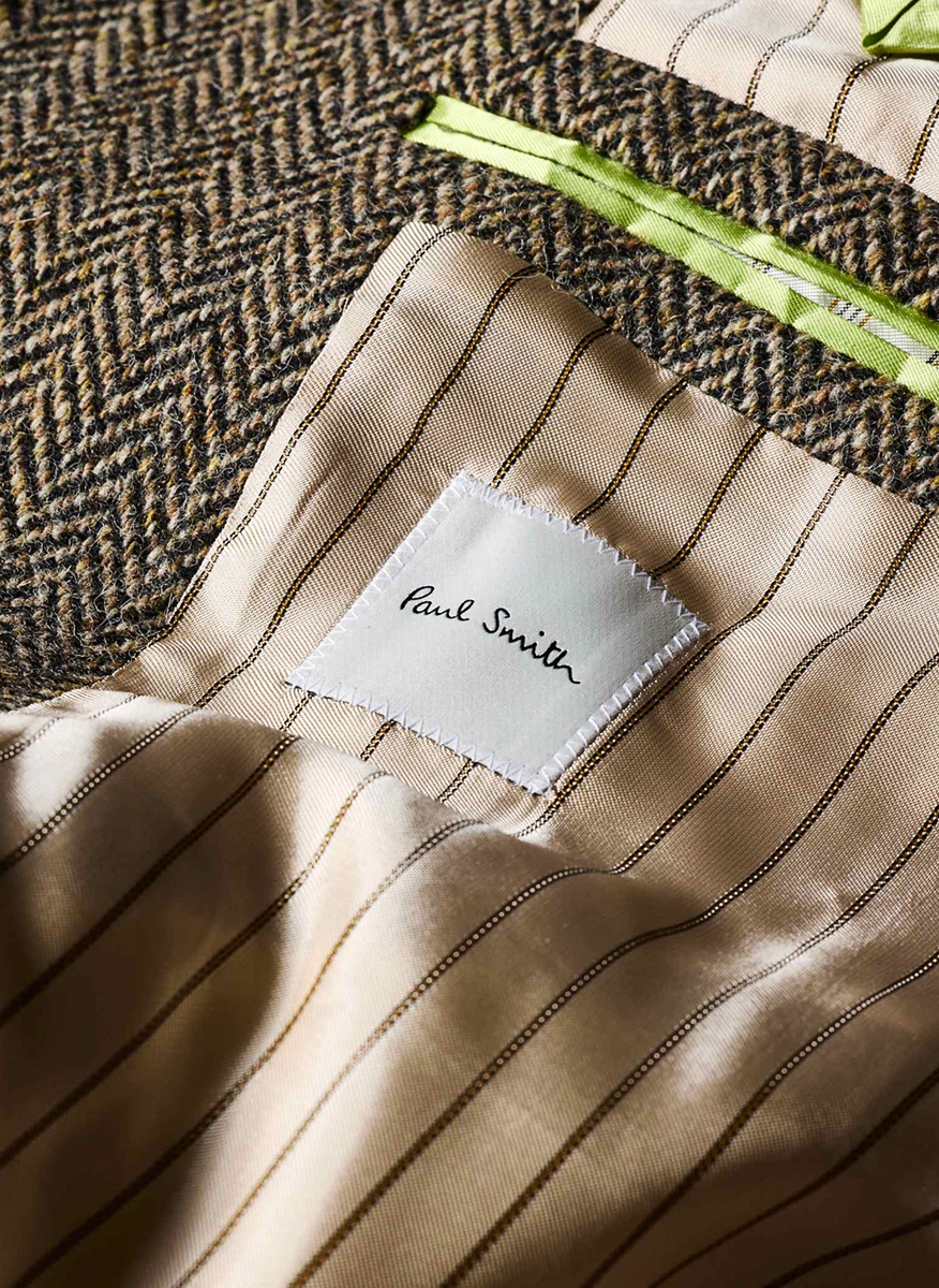 Paul Smith herringbone coat