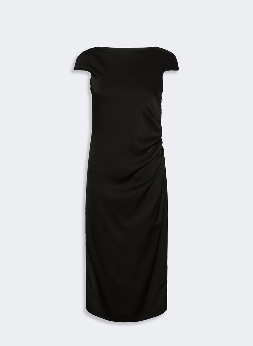 Миди рокля с драперия Max Mara Studio Mstaustero