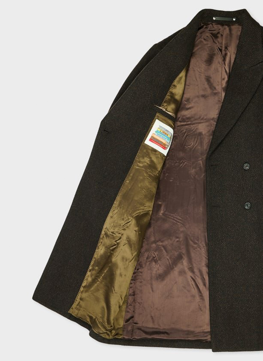  PS Paul Smith herringbone coat