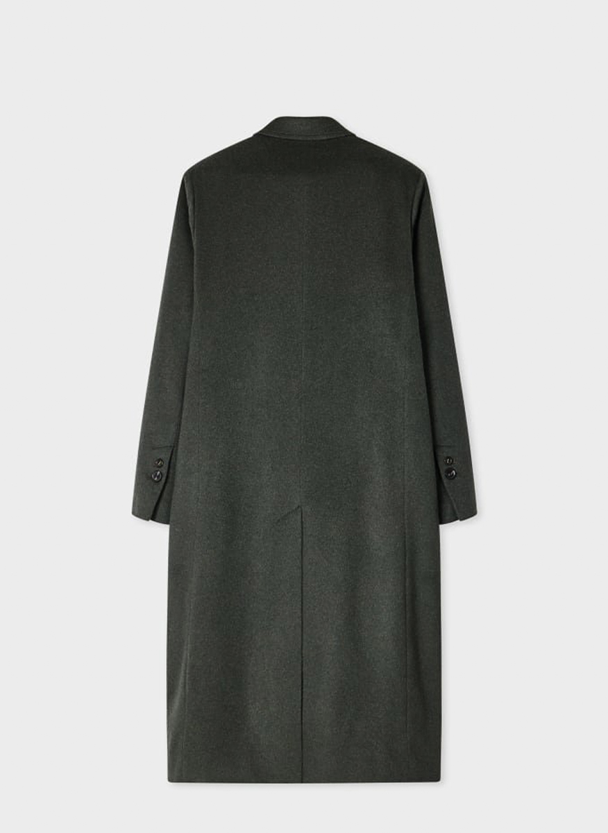 Двуредно палто с кашмир Paul Smith